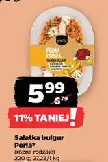 Netto Sałatka z kaszą bulgur pomidorami i hummusem klasycznym Perla oferta
