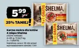 Netto Karma dla kota łosoś wołowina dorsz kurczak Shelma oferta