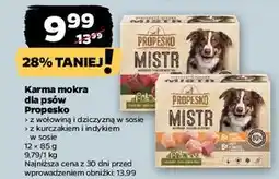 Netto Karma dla psa z wołowiną i dziczyzną w sosie Propesko oferta