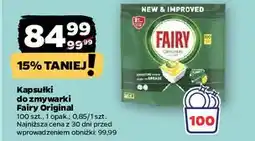 Netto Tabletki do zmywarki lemon Fairy All In 1 oferta