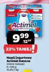 Netto Jogurt truskawka Danone Actimel oferta