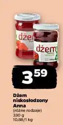 Netto Dżem niskosłodzony wiśniowy Anna oferta