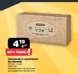 Netto Chusteczki kosmetyczne Samelle oferta