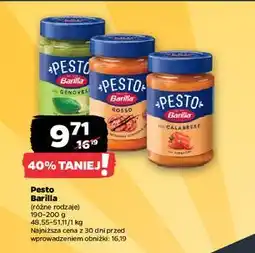 Netto Pesto calabrese Barilla oferta