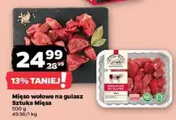 Netto Mięso wołowe na gulasz Sztuka Mięsa Netto oferta