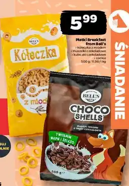 Netto Płatki kółeczka miodowe Breakfast From Bell's oferta