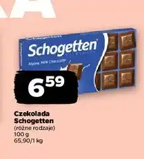 Netto Czekolada alpine milk Schogetten oferta