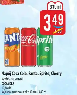 MOKPOL Napój coca cola, fanta, sprite, cherry coca cola oferta