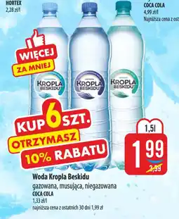 MOKPOL Woda kropla beskidu coca cola oferta