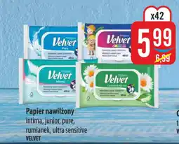 MOKPOL Papier nawilżony velvet oferta