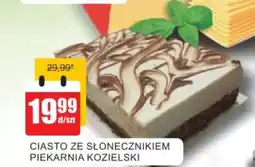 Bingo Ciasto ze słonecznikiem piekarnia kozielski oferta