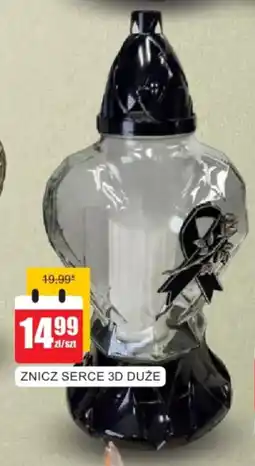Bingo Znicz serce 3d duże oferta