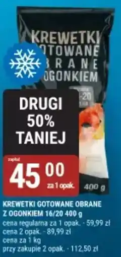 bi1 Krewetki gotowane obrane z ogonkiem 16/20 oferta