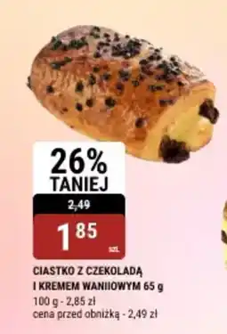 bi1 Ciastko z czekoladą i kremem waniiowym oferta