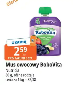 E.Leclerc Mus jagody i jabłka z bananem Bobovita oferta
