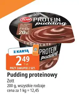 E.Leclerc Pudding czekoladowy Zott Protein oferta