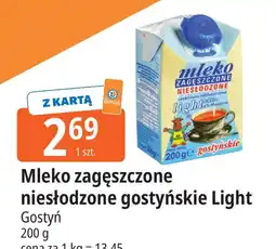 E.Leclerc Mleko zagęszczone niesłodzone light Gostyń oferta