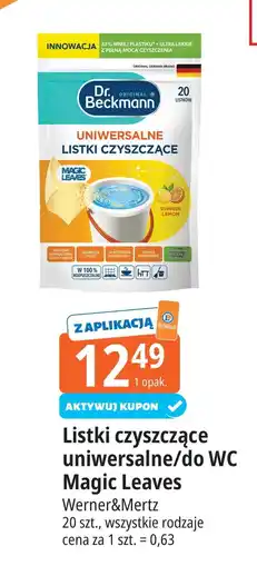 E.Leclerc Listki uniwersalne do czyszczenia summer lemon Dr. Beckmann oferta