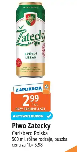 E.Leclerc Piwo Zatecky Svetly Lezak oferta