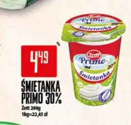 Społem Śmietanka Zott oferta
