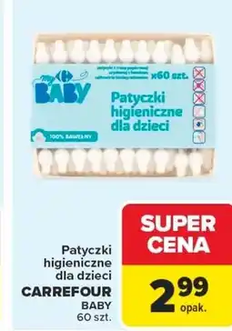 Carrefour Patyczki higieniczne Carrefour oferta