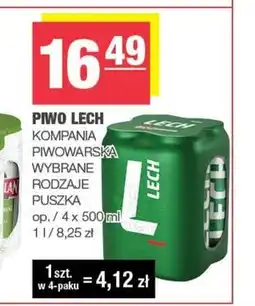 SPAR mini Piwo Lech oferta