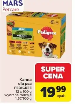 Carrefour Karma dla psa Pedigree oferta