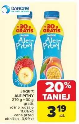 Carrefour Jogurt pitny Danone oferta