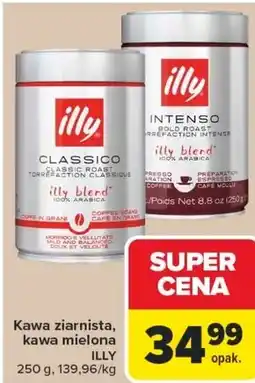 Carrefour Kawa mielona Illy oferta