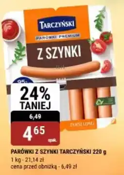 bi1 Parówki z szynki tarczyński oferta