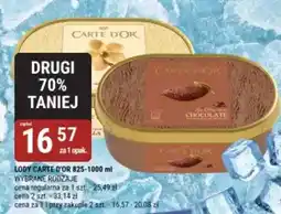 bi1 Lody carte d'or oferta