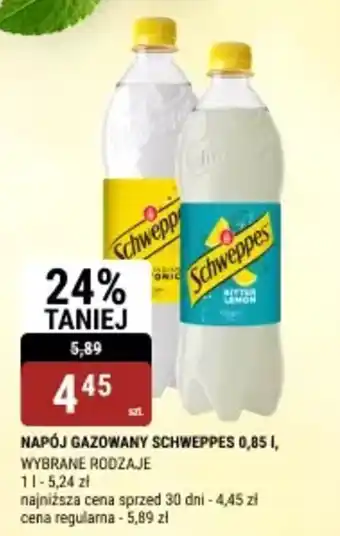 bi1 Napój gazowany schweppes oferta