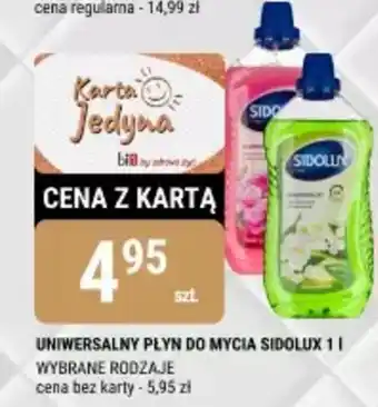 bi1 Uniwersalny plyn do mycia sidolux oferta