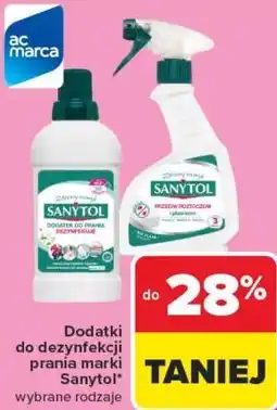 Carrefour Dodatki do dezynfekcji prania marki Sanytol oferta