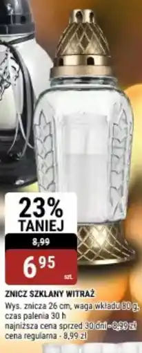 bi1 Znicz szklany witraż oferta