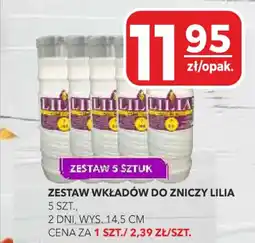 Top Market Zestaw wkładów do zniczy lilia oferta