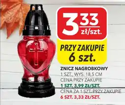 Top Market Znicz nagrobkowy oferta