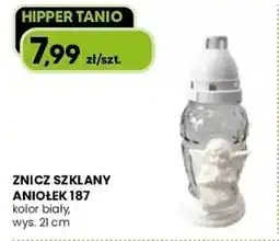 Hipper.pl Znicz szklany aniołek 187 oferta