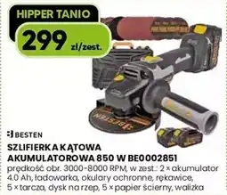 Hipper.pl Szlifierka kątowa akumulatorowa 850 w be0002851 oferta