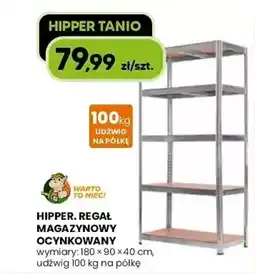 Hipper.pl Hipper. regał magazynowy ocynkowany oferta