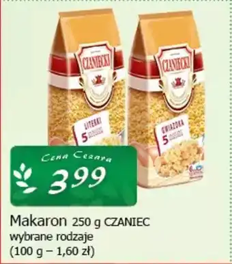 Cezar Delikatesy Makaron czaniec oferta