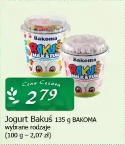 Cezar Delikatesy Jogurt bakuś bakoma oferta