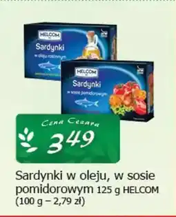 Cezar Delikatesy Sardynki w oleju, w sosie pomidorowym helcom oferta