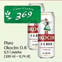 Cezar Delikatesy Piwo okocim o.k oferta