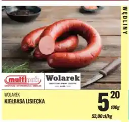 TomiMarkt Wolarek kiełbasa lisiecka oferta