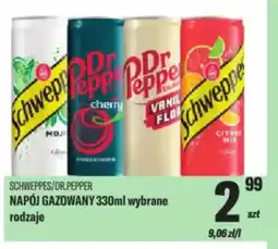 TomiMarkt Schweppes/dr.pepper napój gazowany oferta