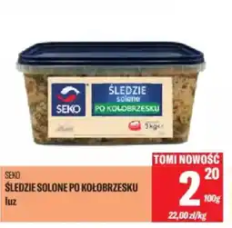 TomiMarkt Seko śledzie solone po kołobrzesku oferta