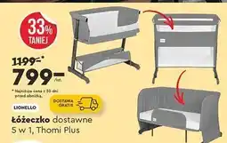 Biedronka Łóżeczko dostawne Lionelo oferta