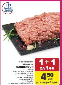 Carrefour Market Mięso mielone wieprzowe Carrefour oferta