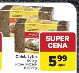 Carrefour Market Chleb żytni Carrefour Market oferta
